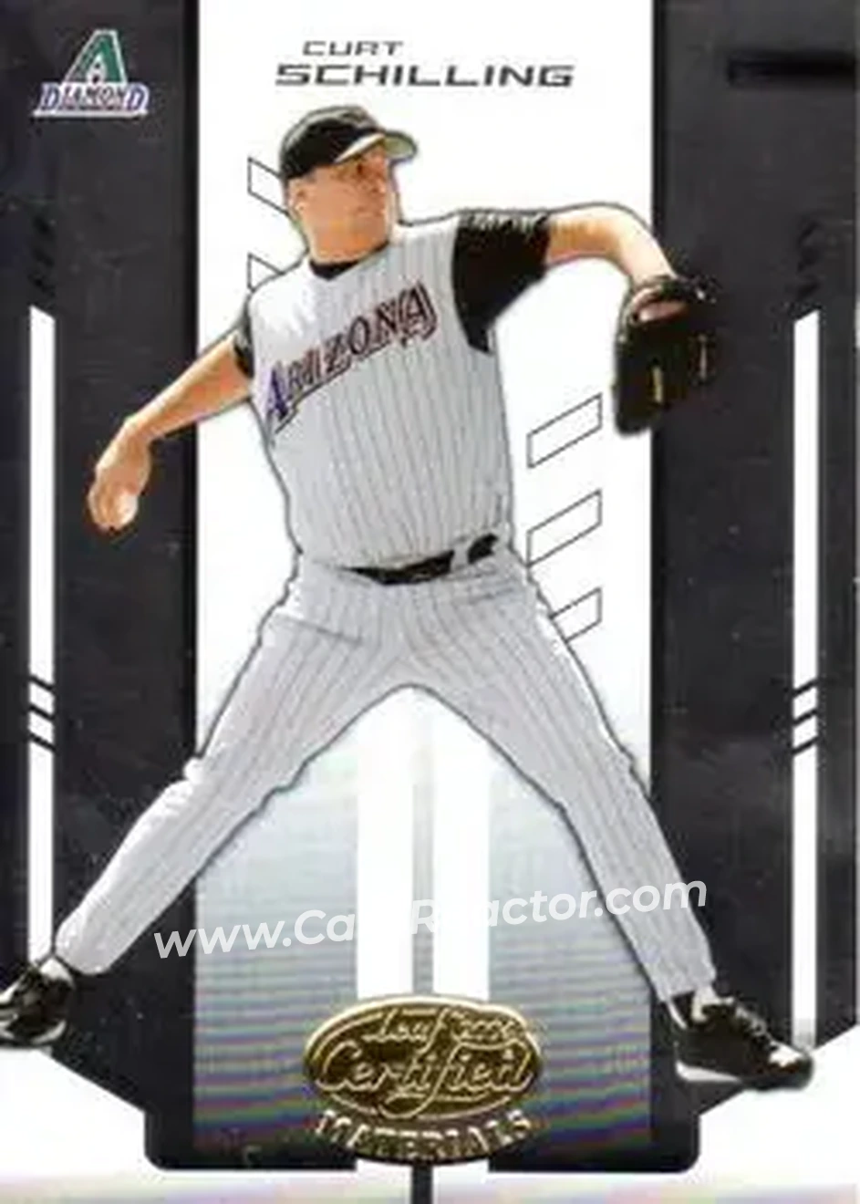 2004 Leaf Certified Materials #207 - Curt Schilling - Arizona Diamondbacks - Front 2004 Leaf Certified Materials #207 - Curt Schilling - Arizona Diamondbacks - Front