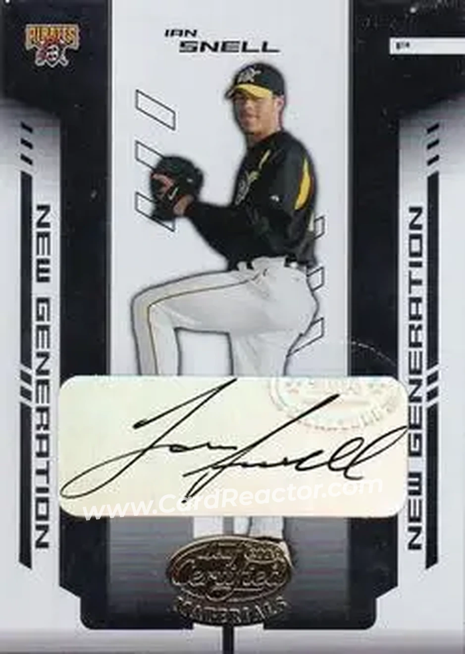 2004 Leaf Certified Materials #243 - Ian Snell - Pittsburgh Pirates - Front
