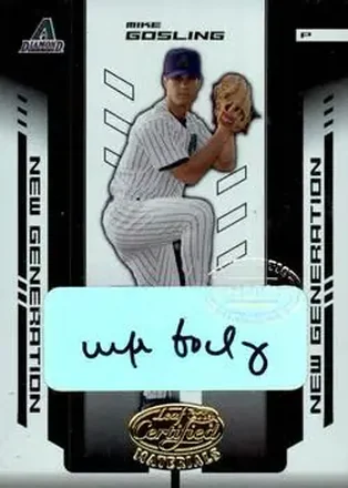 2004 Leaf Certified Materials #250 Mike Gosling