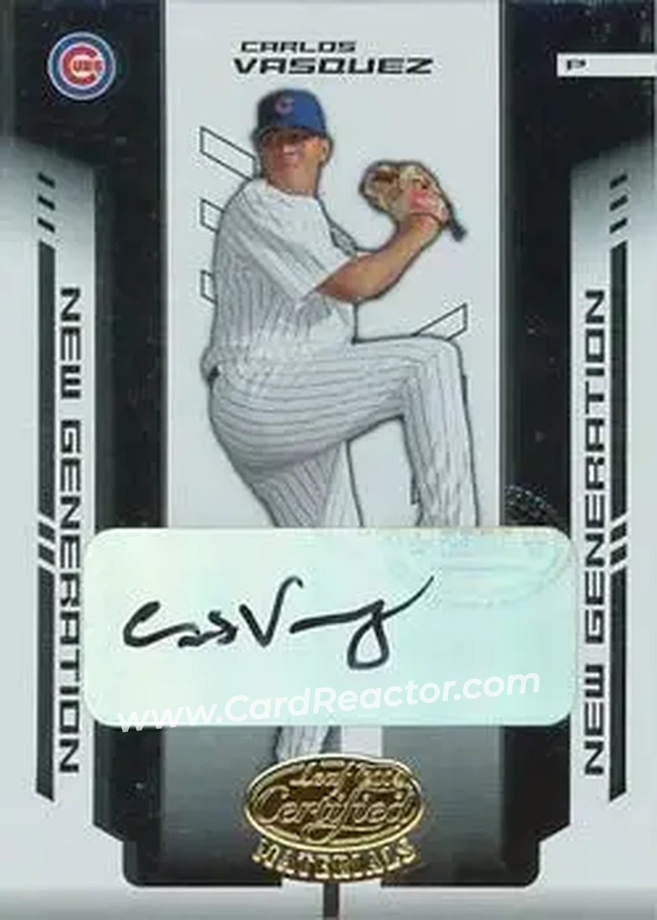 2004 Leaf Certified Materials #260 - Carlos Vasquez - Chicago Cubs - Front