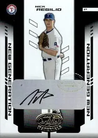 2004 Leaf Certified Materials #264 Nick Regilio