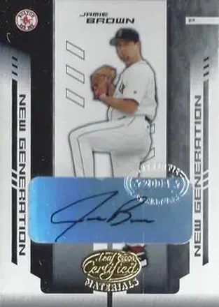 2004 Leaf Certified Materials #265 Jamie Brown