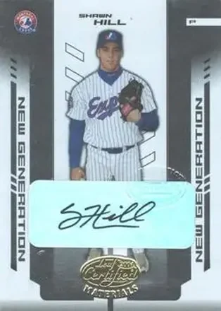 2004 Leaf Certified Materials #266 Shawn Hill