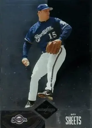 2004 Leaf Limited #15 - Ben Sheets - Milwaukee Brewers