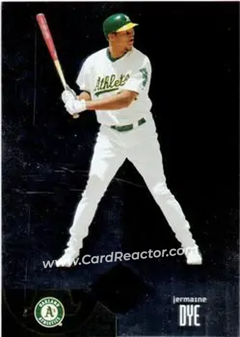 2004 Leaf Limited #61 - Jermaine Dye - Oakland Athletics - Front