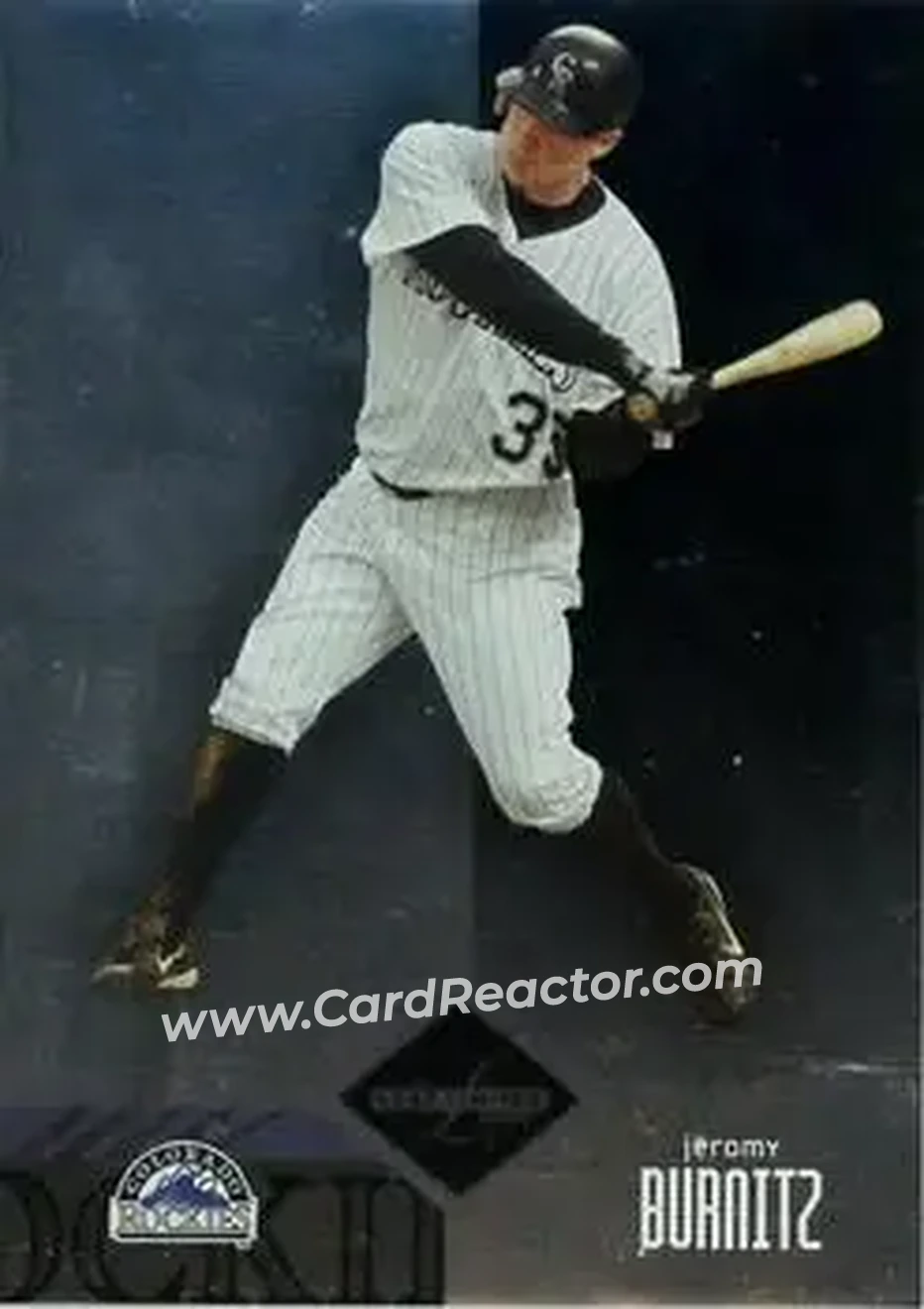 2004 Leaf Limited #62 - Jeromy Burnitz - Colorado Rockies - Front