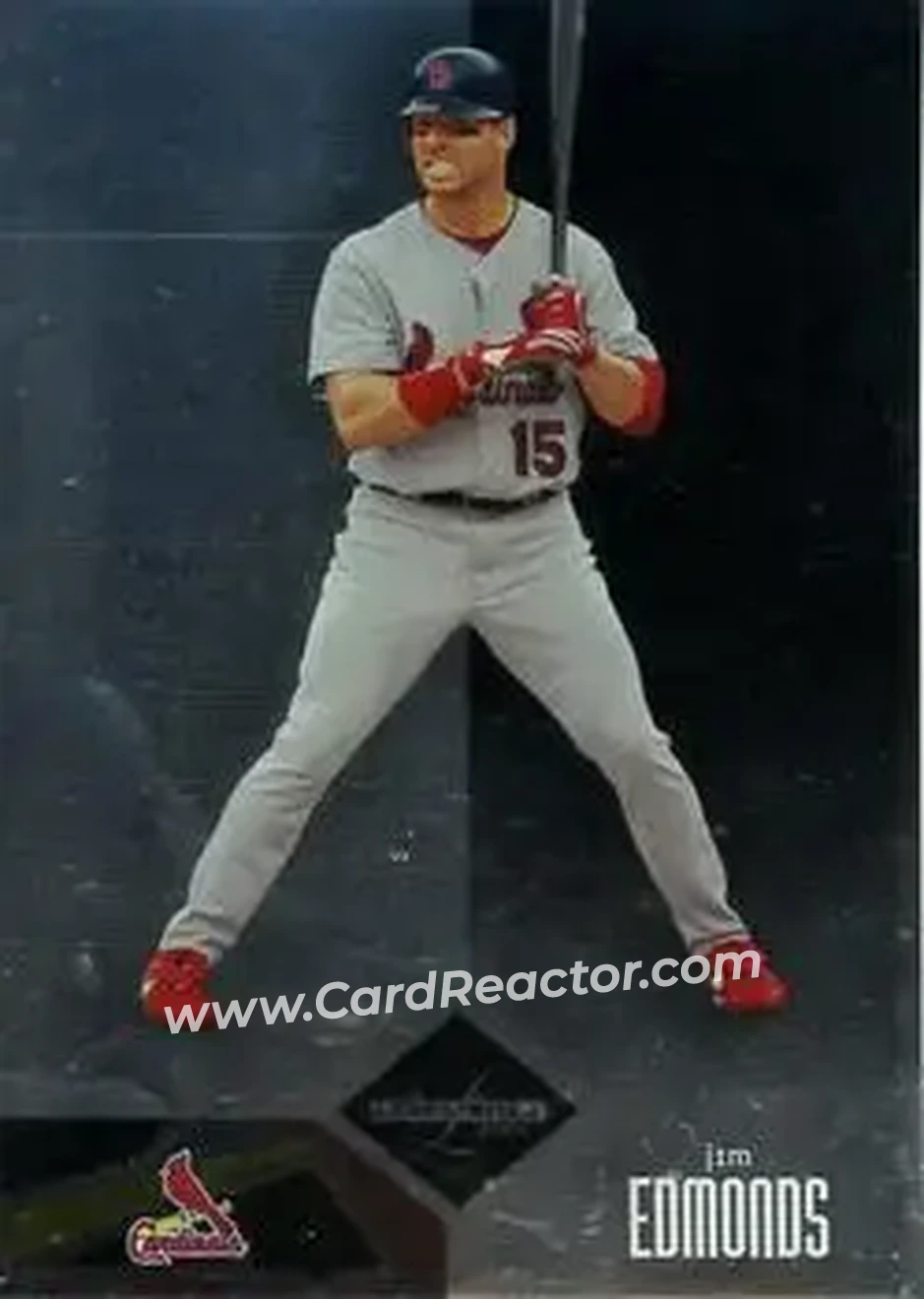 2004 Leaf Limited #63 - Jim Edmonds - St. Louis Cardinals - Front 2004 Leaf Limited #63 - Jim Edmonds - St. Louis Cardinals - Front