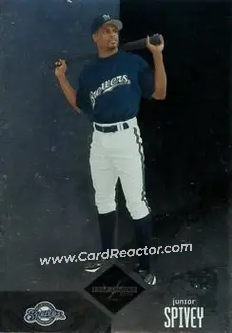 2004 Leaf Limited #78 - Junior Spivey - Milwaukee Brewers - Front 2004 Leaf Limited #78 - Junior Spivey - Milwaukee Brewers - Front