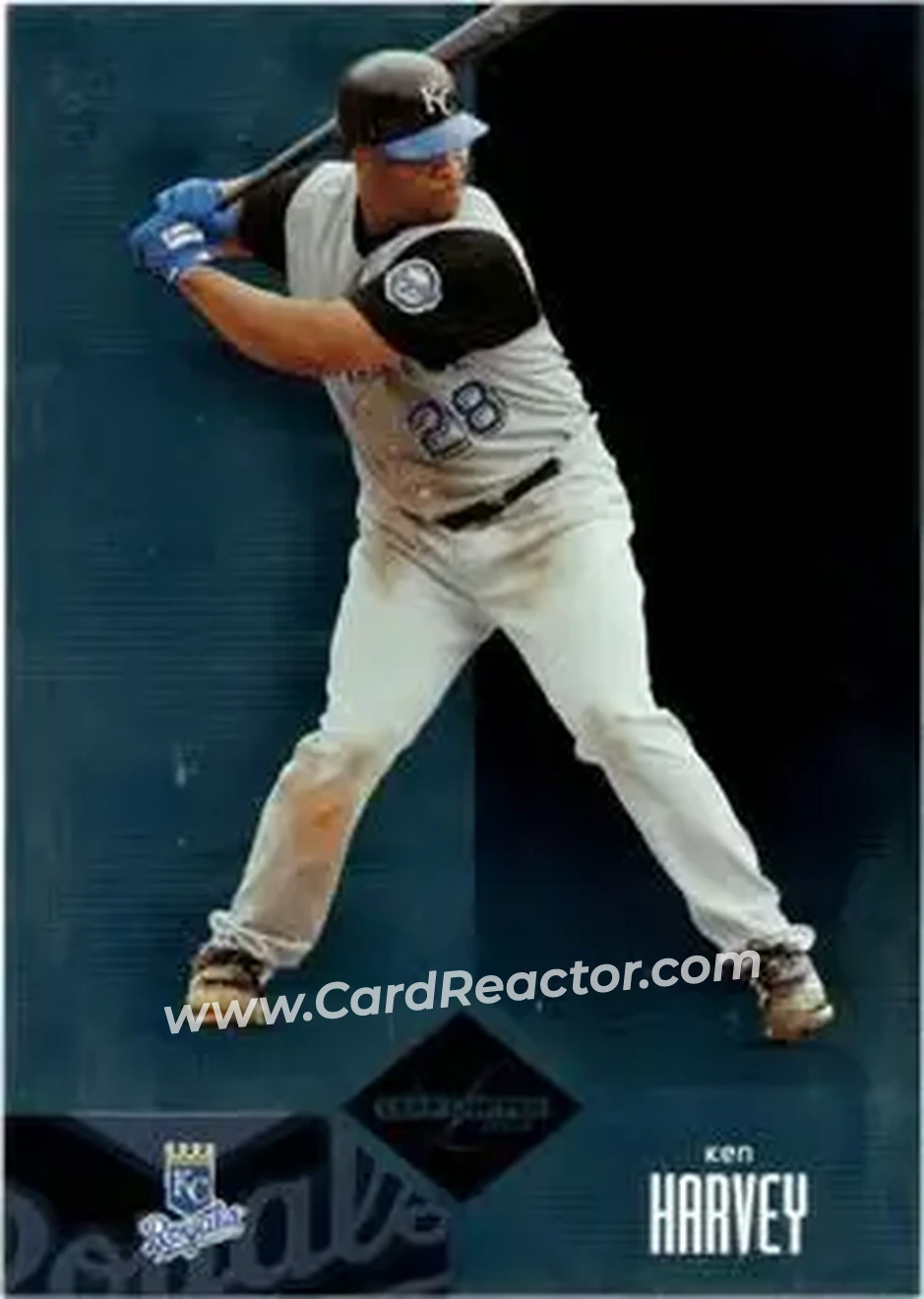 2004 Leaf Limited #82 - Ken Harvey - Kansas City Royals - Front 2004 Leaf Limited #82 - Ken Harvey - Kansas City Royals - Front