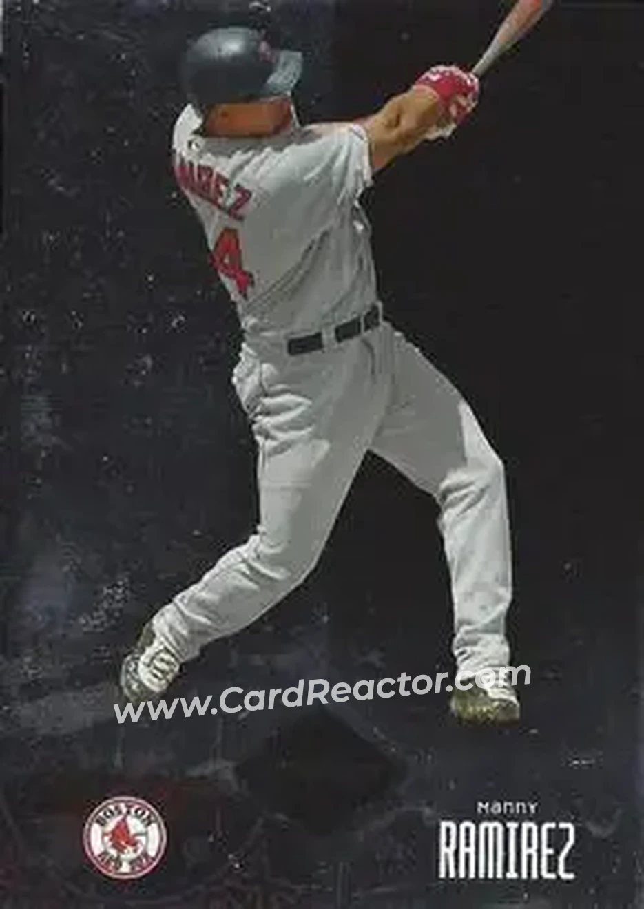 2004 Leaf Limited #97 - Manny Ramirez - Boston Red Sox - Front 2004 Leaf Limited #97 - Manny Ramirez - Boston Red Sox - Front