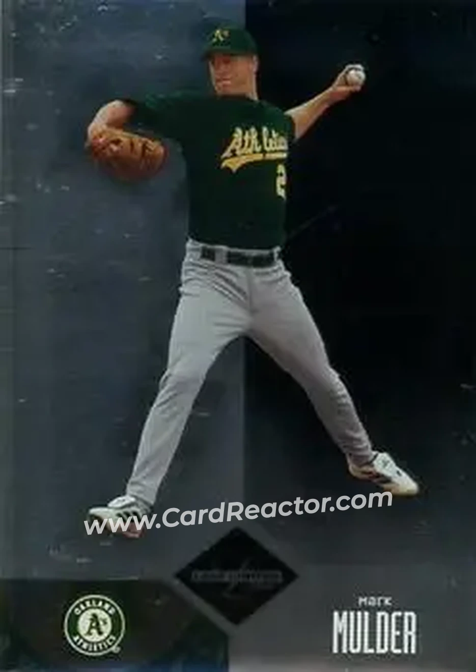 2004 Leaf Limited #100 - Mark Mulder - Oakland Athletics - Front 2004 Leaf Limited #100 - Mark Mulder - Oakland Athletics - Front