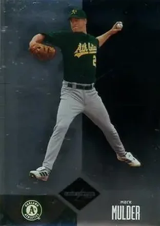 2004 Leaf Limited #100 - Mark Mulder - Oakland Athletics