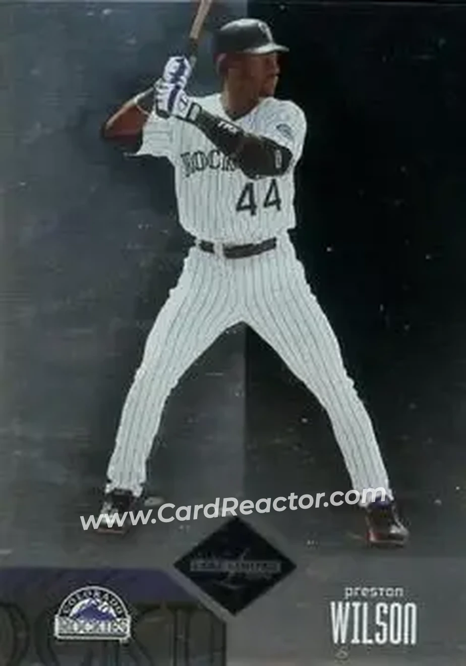 2004 Leaf Limited #124 - Preston Wilson - Colorado Rockies - Front