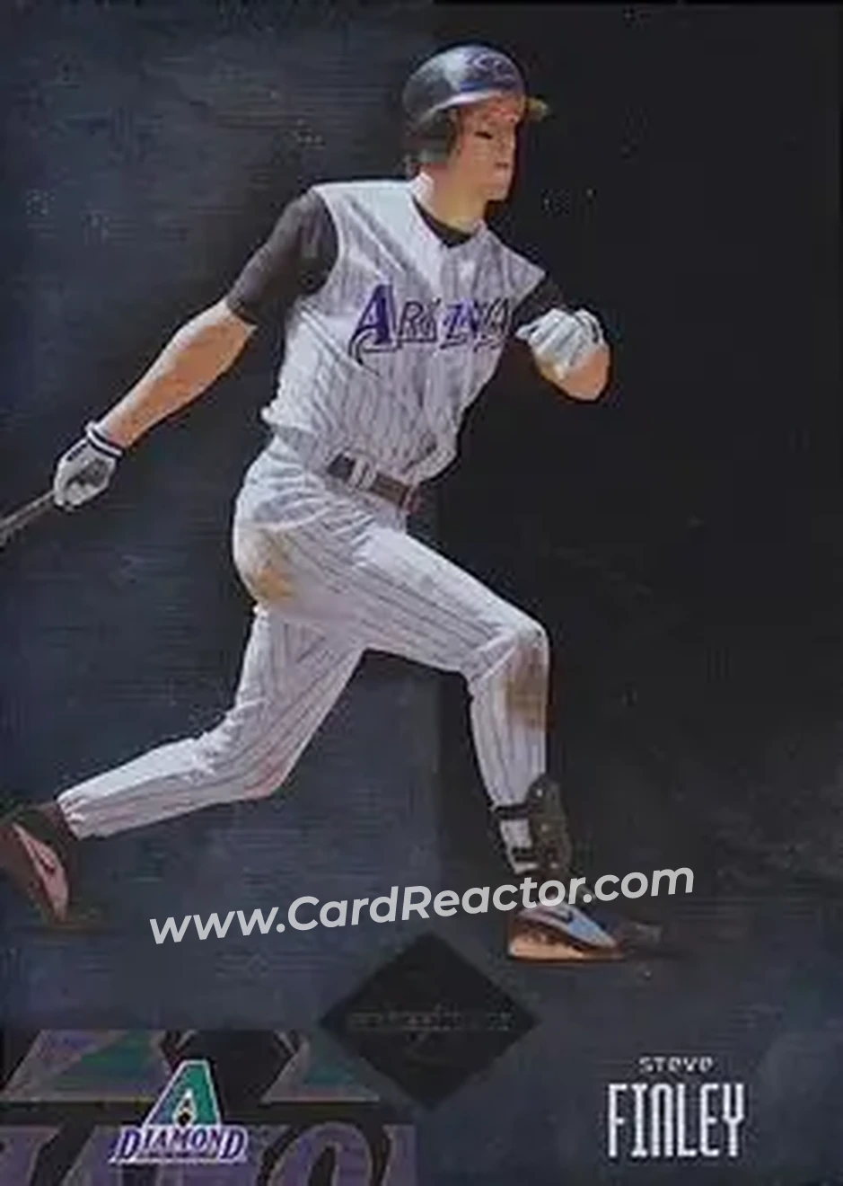 2004 Leaf Limited #149 - Steve Finley - Arizona Diamondbacks - Front