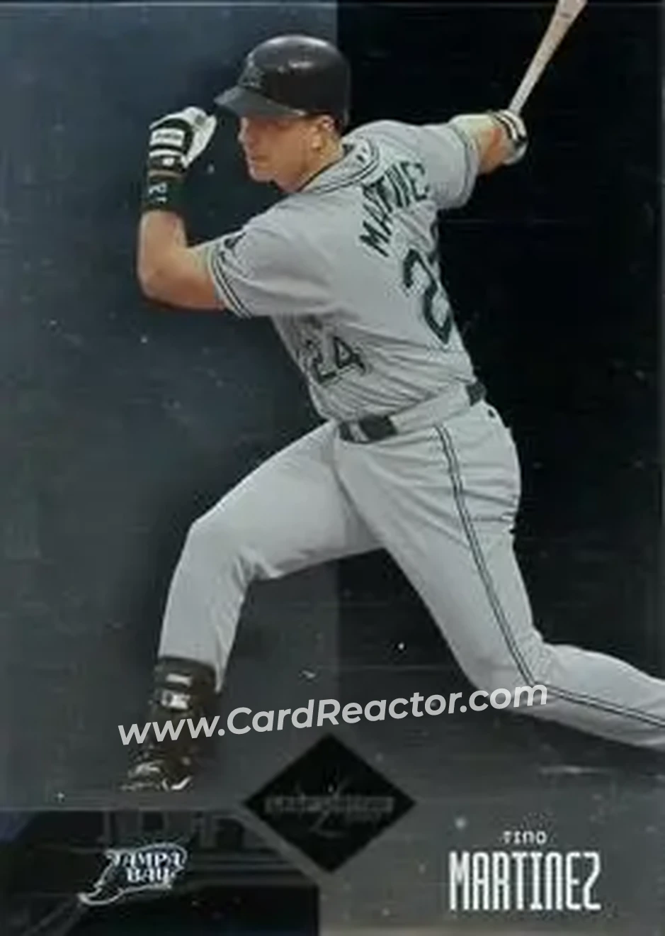 2004 Leaf Limited #152 - Tino Martinez - Tampa Bay Devil Rays - Front