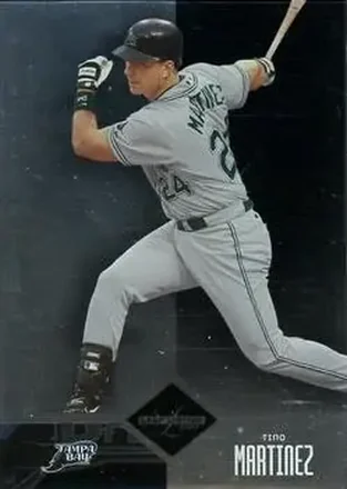 2004 Leaf Limited #152 - Tino Martinez - Tampa Bay Devil Rays
