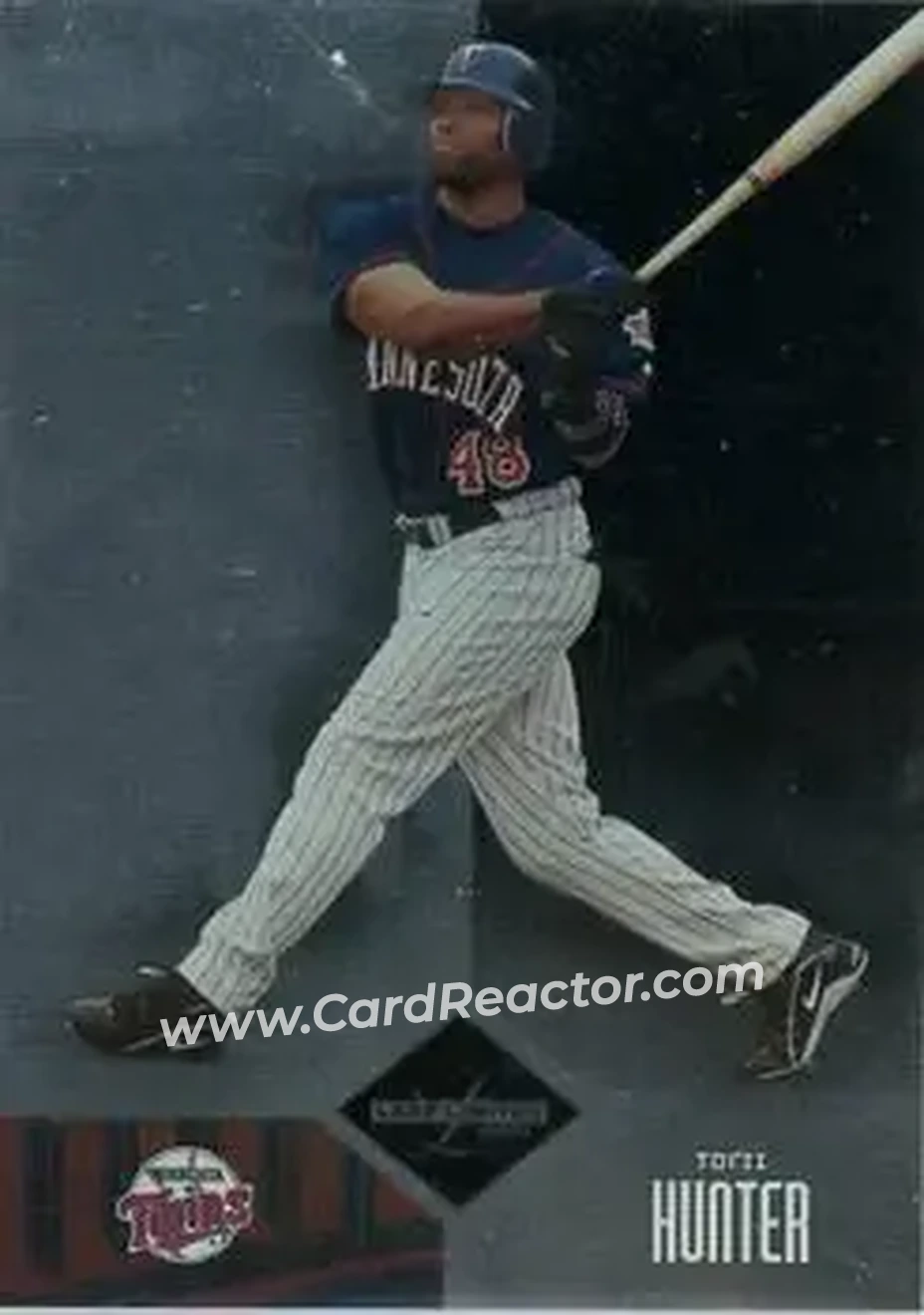 2004 Leaf Limited #155 - Torii Hunter - Minnesota Twins - Front 2004 Leaf Limited #155 - Torii Hunter - Minnesota Twins - Front