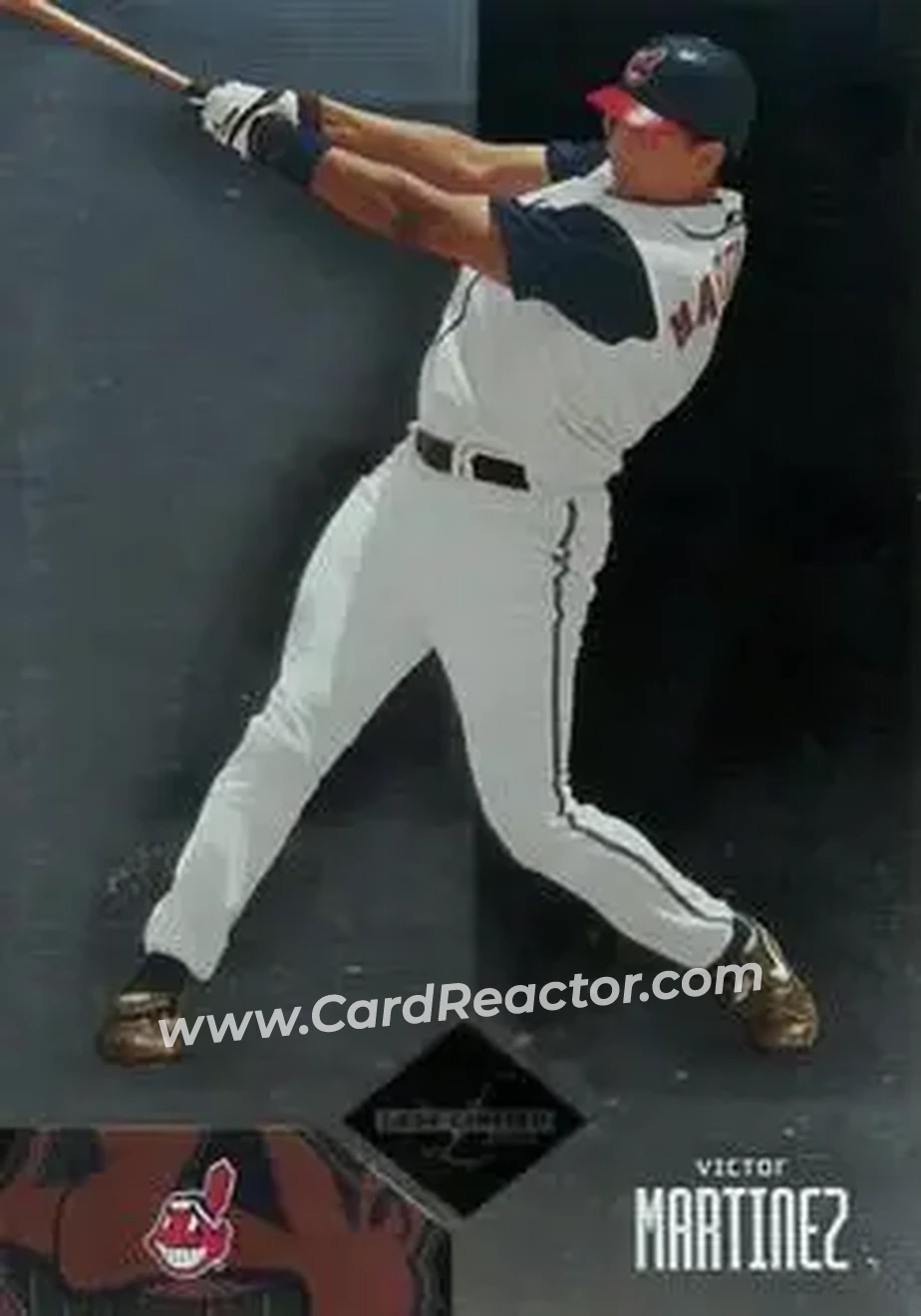 2004 Leaf Limited #159 - Victor Martinez - Cleveland Indians - Front