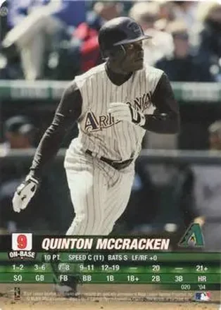 2004 MLB Showdown #020 Quinton McCracken