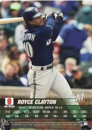 2004 MLB Showdown #186 - Royce Clayton - Milwaukee Brewers