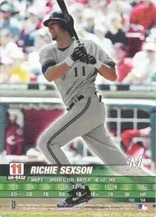 2004 MLB Showdown #193 - Richie Sexson - Milwaukee Brewers