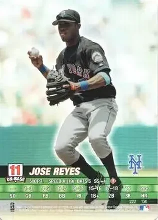2004 MLB Showdown #222 - Jose Reyes - New York Mets