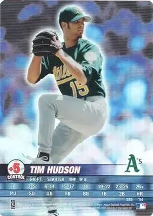 2004 MLB Showdown #245 - Tim Hudson - Oakland Athletics