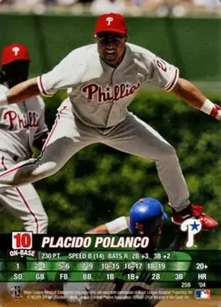 2004 MLB Showdown #259 - Placido Polanco - Philadelphia Phillies