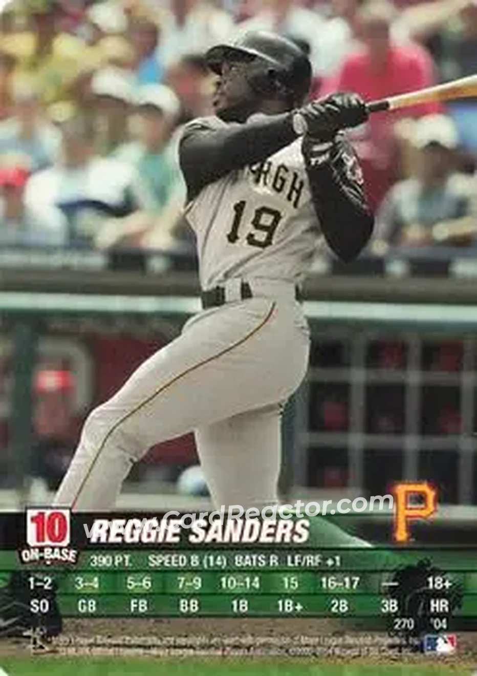 2004 MLB Showdown #270 - Reggie Sanders - Pittsburgh Pirates - Front 2004 MLB Showdown #270 - Reggie Sanders - Pittsburgh Pirates - Front