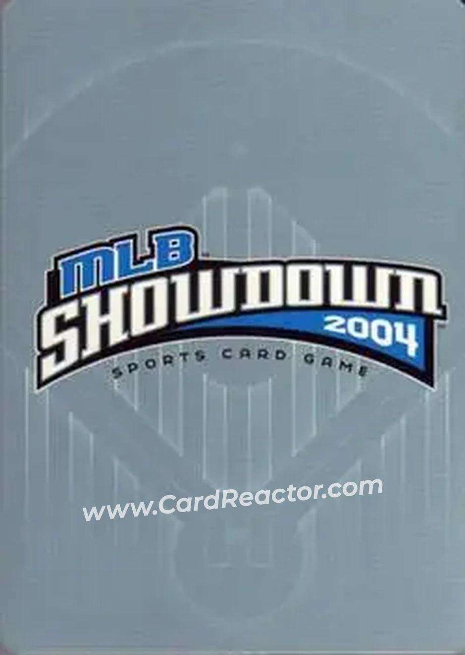 2004 MLB Showdown #291 - Benito Santiago - San Francisco Giants - Back