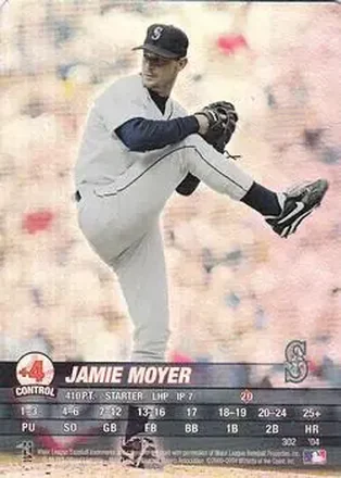 2004 MLB Showdown #302 - Jamie Moyer - Seattle Mariners