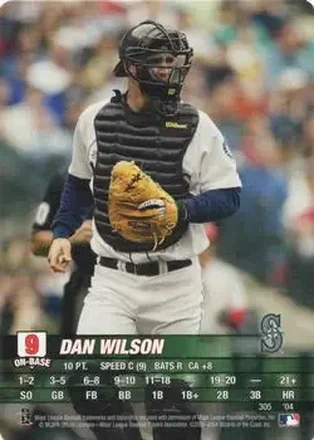 2004 MLB Showdown #305 - Dan Wilson - Seattle Mariners