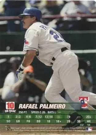 2004 MLB Showdown #332 - Rafael Palmeiro - Texas Rangers