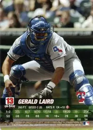 2004 MLB Showdown Pennant Run #032 - Gerald Laird - Texas Rangers