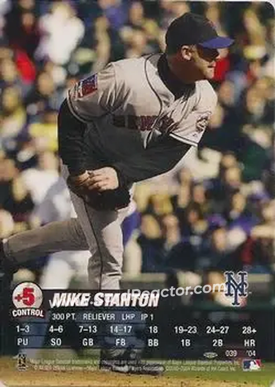 2004 MLB Showdown Pennant Run #039 - Mike Stanton - New York Mets - Front