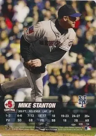 2004 MLB Showdown Pennant Run #039 - Mike Stanton - New York Mets