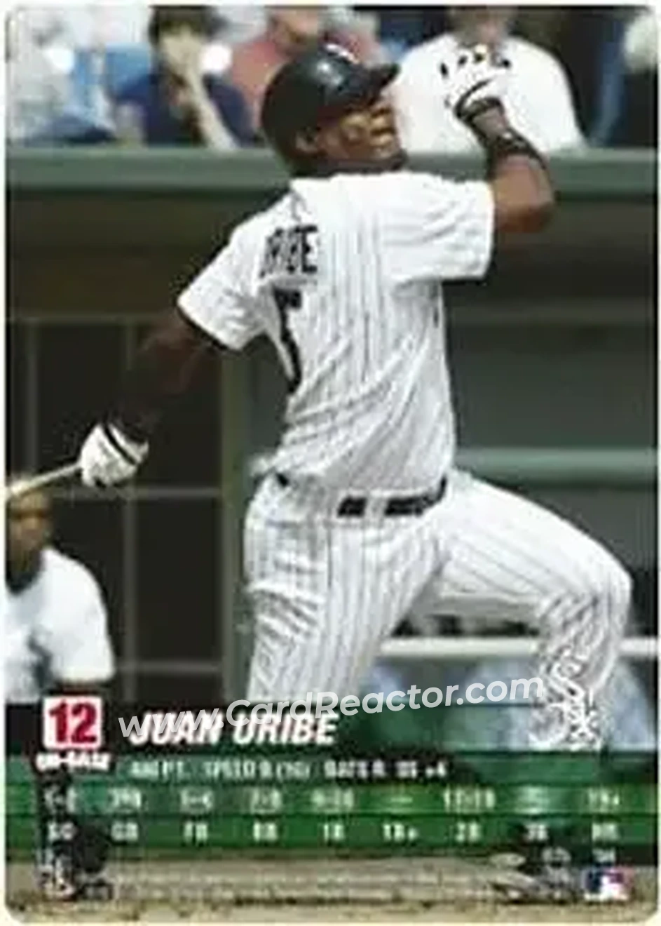 2004 MLB Showdown Pennant Run #075 - Juan Uribe - Chicago White Sox - Front