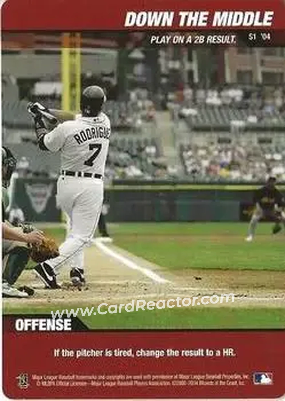 2004 MLB Showdown Pennant Run - Strategy #S1 - Down the Middle - Detroit Tigers - Front 2004 MLB Showdown Pennant Run - Strategy #S1 - Down the Middle - Detroit Tigers - Front