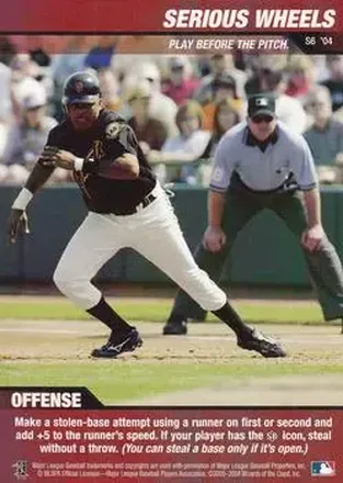 2004 MLB Showdown Pennant Run #S6 Strategy Serious Wheels