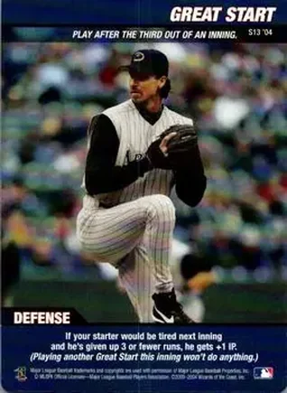 2004 MLB Showdown Pennant Run #S13 Strategy Great Start