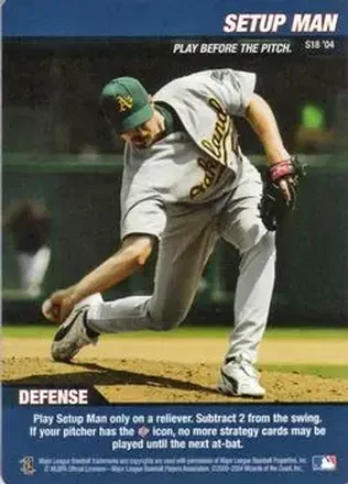 2004 MLB Showdown Pennant Run #S18 Strategy Setup Man