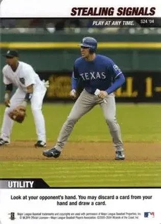 2004 MLB Showdown Pennant Run - Strategy #S24 - Stealing Signals - Texas Rangers
