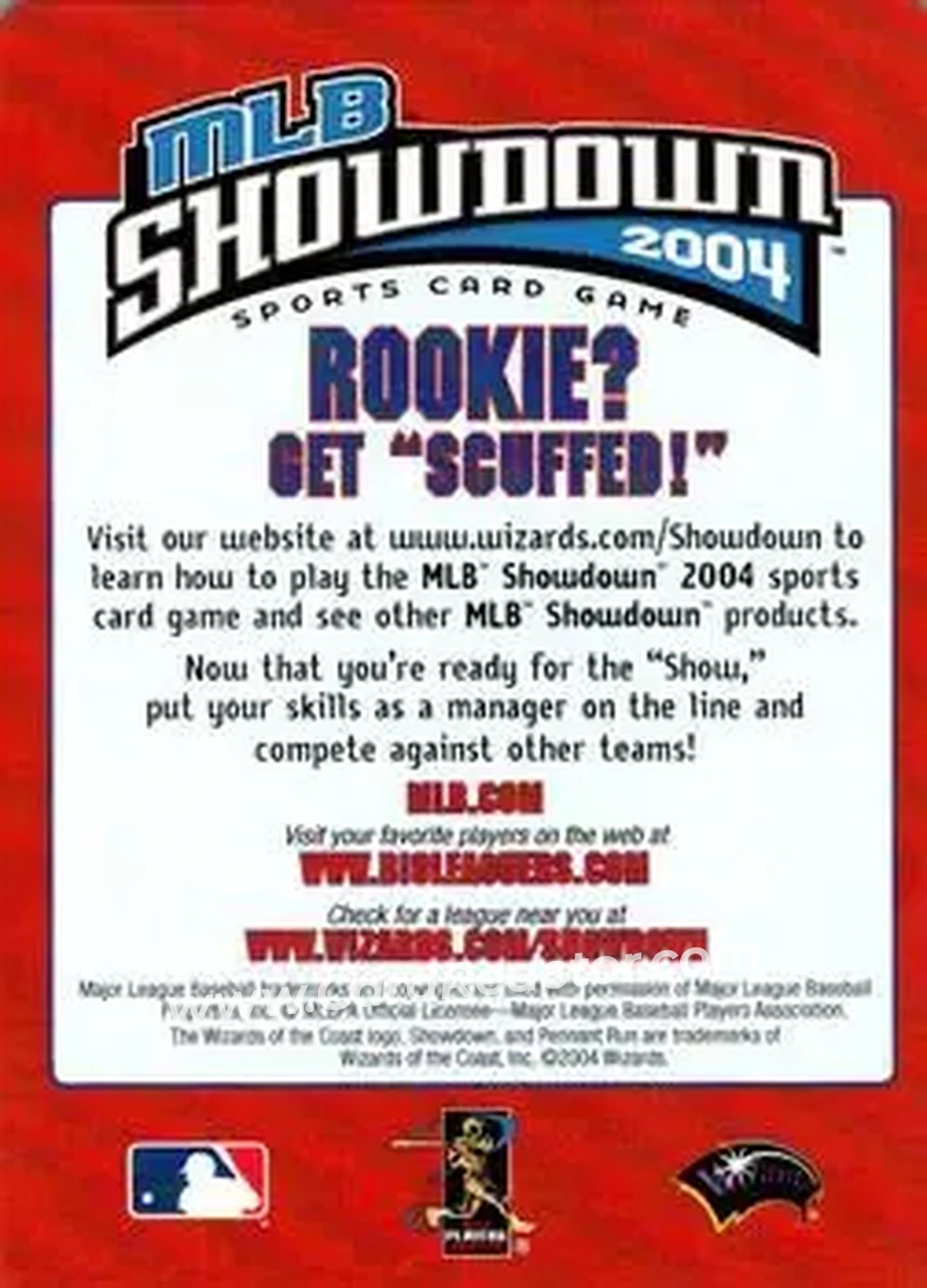 2004 MLB Showdown Pennant Run - Checklists #7 - Hall of Fame Heroes - Back