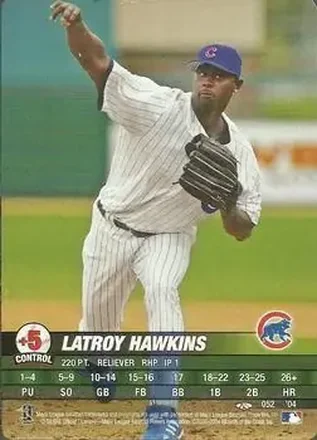 2004 MLB Showdown Trading Deadline #052 - LaTroy Hawkins - Chicago Cubs