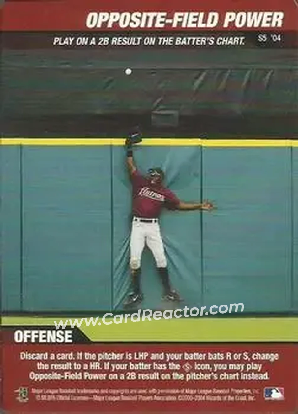 2004 MLB Showdown Trading Deadline - Strategy #S5 - Opposite Field Power - Houston Astros - Front