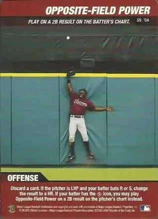 2004 MLB Showdown Trading Deadline #S5 Strategy Opposite Field Power