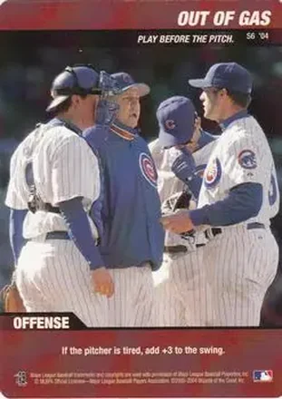 2004 MLB Showdown Trading Deadline #S6 Strategy Out of Gas