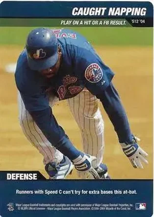 2004 MLB Showdown Trading Deadline #S12 Strategy Caught Napping