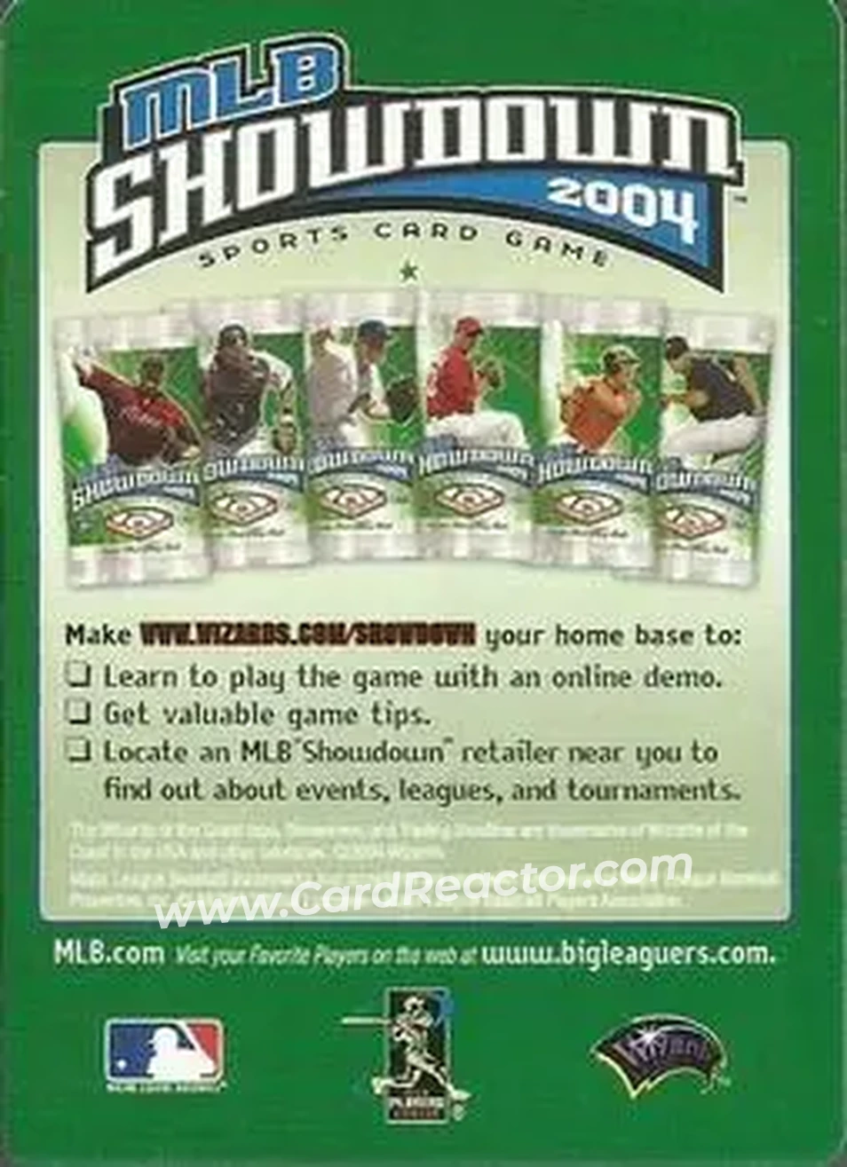 2004 MLB Showdown Trading Deadline - Checklists #1 - American League East Division - Back
