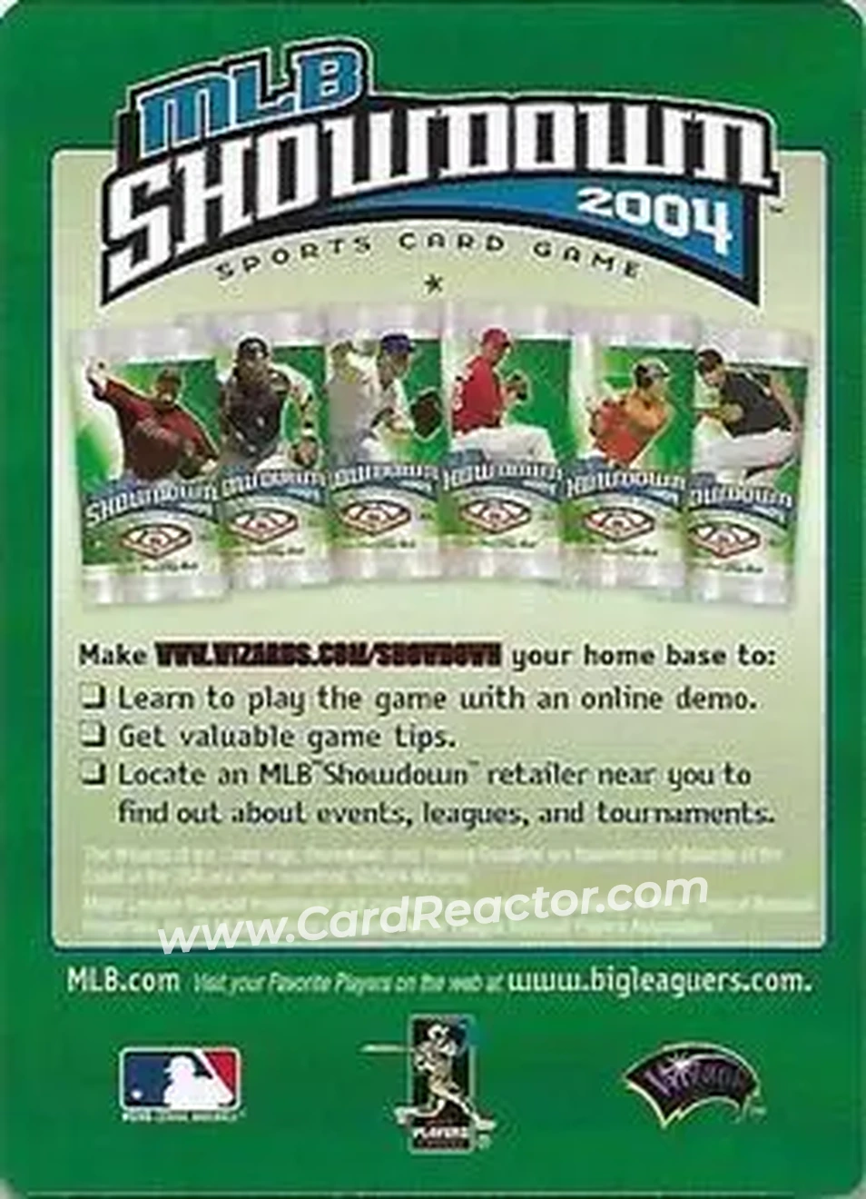 2004 MLB Showdown Trading Deadline - Checklists #3a - American League West Division - Back